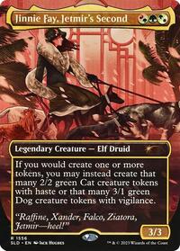 Jinnie Fay, Jetmir's Second (Display Commander) - Thick Stock (1556) [Secret Lair Drop Series]