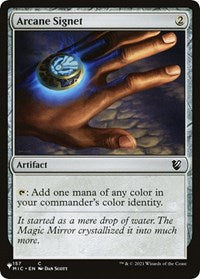 Arcane Signet (MIC) (157/038) [The List Reprints]