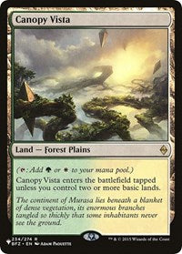 Canopy Vista (234/274) [The List Reprints]