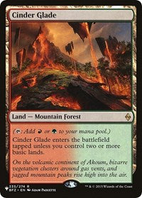 Cinder Glade (235/274) [The List Reprints]