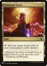 Command Tower (MIC) (170/038) [The List Reprints]