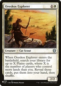 Oreskos Explorer (098/081) [The List Reprints]