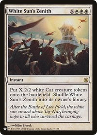 White Sun's Zenith (19/155) [The List Reprints]