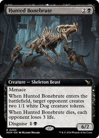 Hunted Bonebrute (Extended Art) (400) [Murders at Karlov Manor]