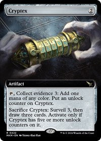 Cryptex (Extended Art) (422) [Murders at Karlov Manor]