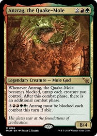 Anzrag, the Quake-Mole (186) [Murders at Karlov Manor]
