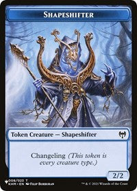 Shapeshifter // Rat Double-Sided Token (8 // 3) [The List Reprints]