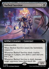 Barbed Servitor (Extended Art) (398) [Murders at Karlov Manor]