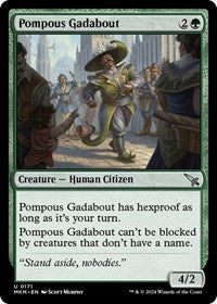 Pompous Gadabout (171) [Murders at Karlov Manor]