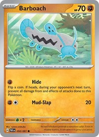 Barboach (050/091) [SV: Paldean Fates]