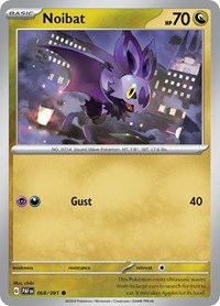 Noibat - 068/091 (068/091) [SV: Paldean Fates]