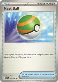 Nest Ball (084/091) [SV: Paldean Fates]