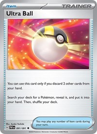 Ultra Ball (091/091) [SV: Paldean Fates]