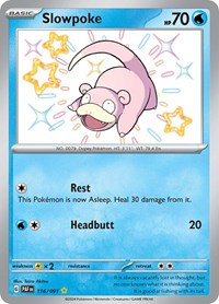 Slowpoke (116/091) [SV: Paldean Fates]