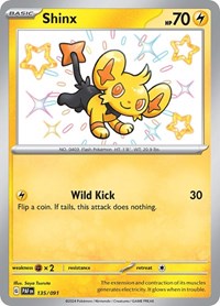 Shinx (135/091) [SV: Paldean Fates]