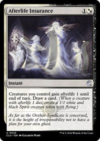 Afterlife Insurance (23) [Ravnica: Clue Edition]