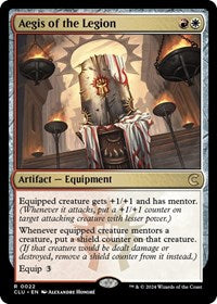 Aegis of the Legion (22) [Ravnica: Clue Edition]