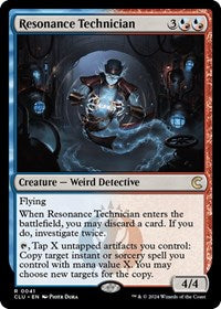 Resonance Technician (41) [Ravnica: Clue Edition]