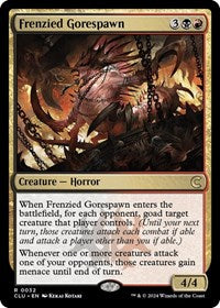 Frenzied Gorespawn (32) [Ravnica: Clue Edition]