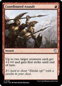 Coordinated Assault (128) [Ravnica: Clue Edition]