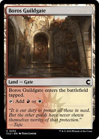 Boros Guildgate (232) [Ravnica: Clue Edition]