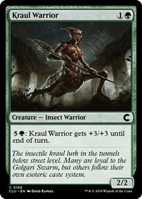 Kraul Warrior (168) [Ravnica: Clue Edition]