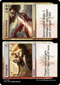 Integrity // Intervention (198) [Ravnica: Clue Edition]