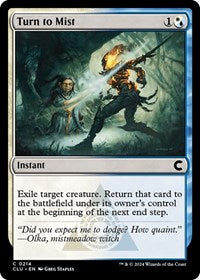 Turn to Mist (214) [Ravnica: Clue Edition]