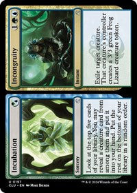 Incubation // Incongruity (197) [Ravnica: Clue Edition]
