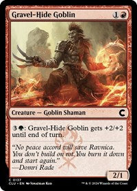 Gravel-Hide Goblin (137) [Ravnica: Clue Edition]