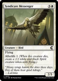 Syndicate Messenger (75) [Ravnica: Clue Edition]