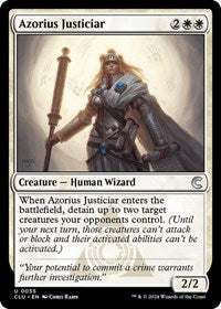 Azorius Justiciar (55) [Ravnica: Clue Edition]