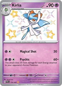 Kirlia - 154/091 (154/091) [SV: Paldean Fates]