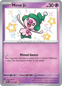 Mime Jr. - 157/091 (157/091) [SV: Paldean Fates]