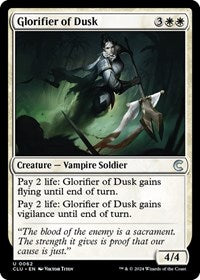Glorifier of Dusk (62) [Ravnica: Clue Edition]