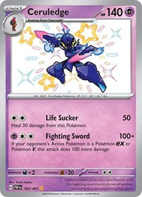 Ceruledge - 162/091 (162/091) [SV: Paldean Fates]