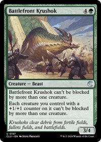 Battlefront Krushok (157) [Ravnica: Clue Edition]