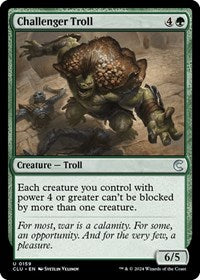 Challenger Troll (159) [Ravnica: Clue Edition]