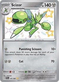 Scizor (191/091) [SV: Paldean Fates]