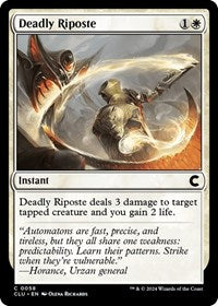 Deadly Riposte (58) [Ravnica: Clue Edition]