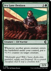 Ivy Lane Denizen (166) [Ravnica: Clue Edition]