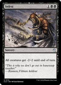 Infest (114) [Ravnica: Clue Edition]
