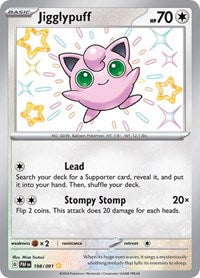 Jigglypuff (198/091) [SV: Paldean Fates]