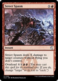 Street Spasm (150) [Ravnica: Clue Edition]