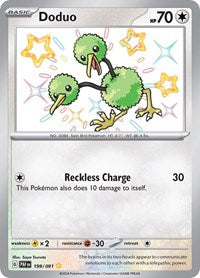 Doduo (199/091) [SV: Paldean Fates]