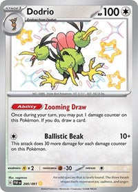 Dodrio (200/091) [SV: Paldean Fates]