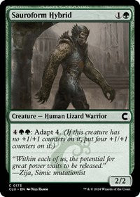 Sauroform Hybrid (173) [Ravnica: Clue Edition]