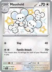 Maushold - 210/091 (210/091) [SV: Paldean Fates]