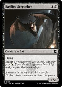 Basilica Screecher (105) [Ravnica: Clue Edition]