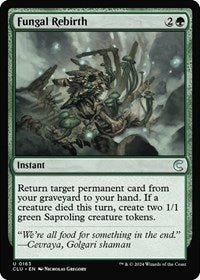 Fungal Rebirth (163) [Ravnica: Clue Edition]
